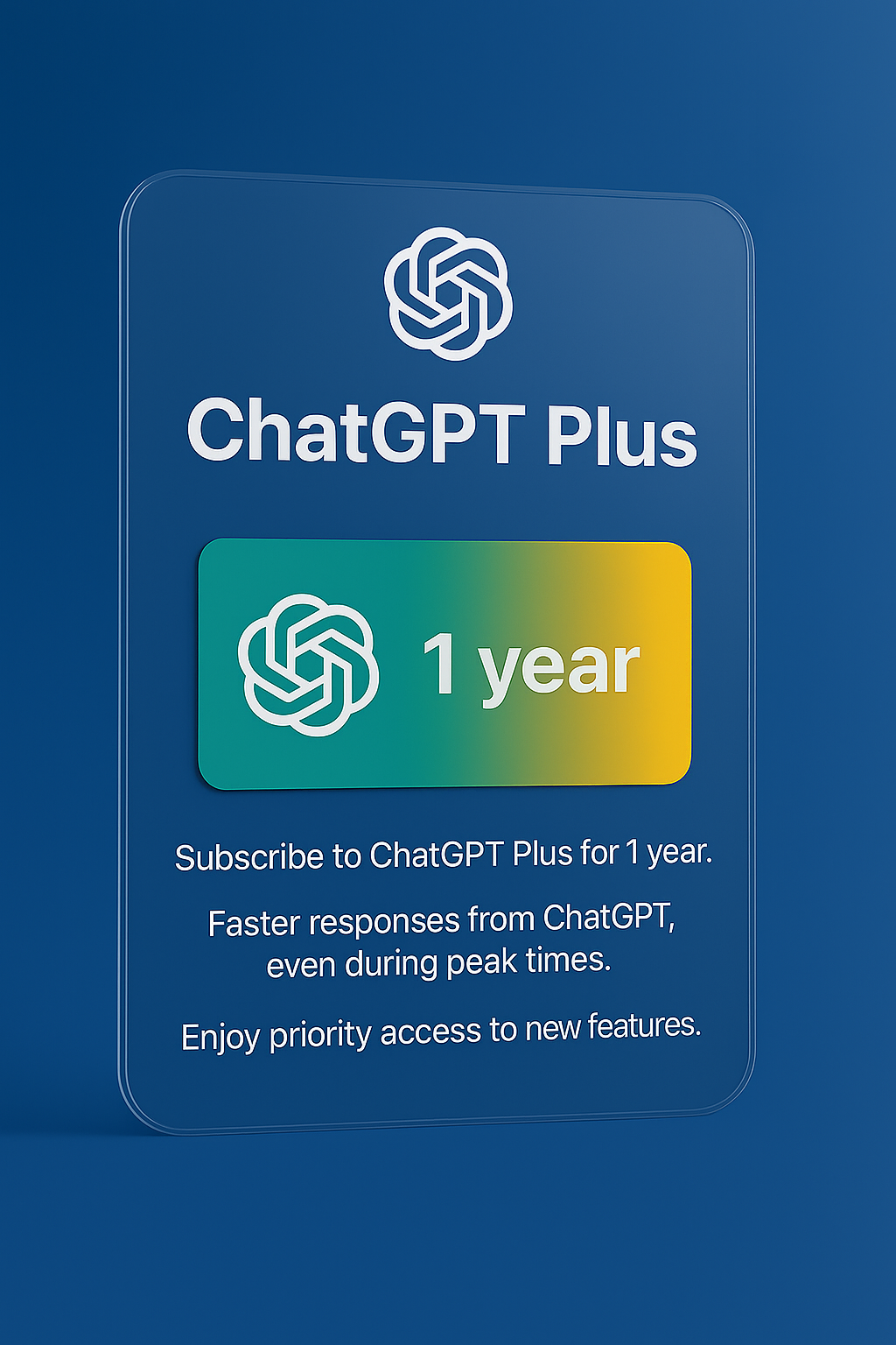 ChatGPT Plus – Year