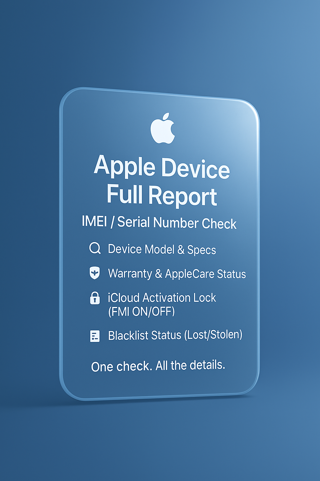 Apple Device Full Report