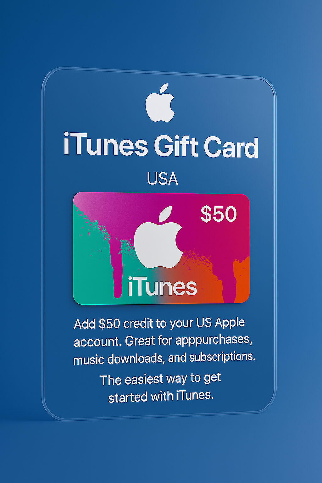 iTunes $50 Gift Card – USA