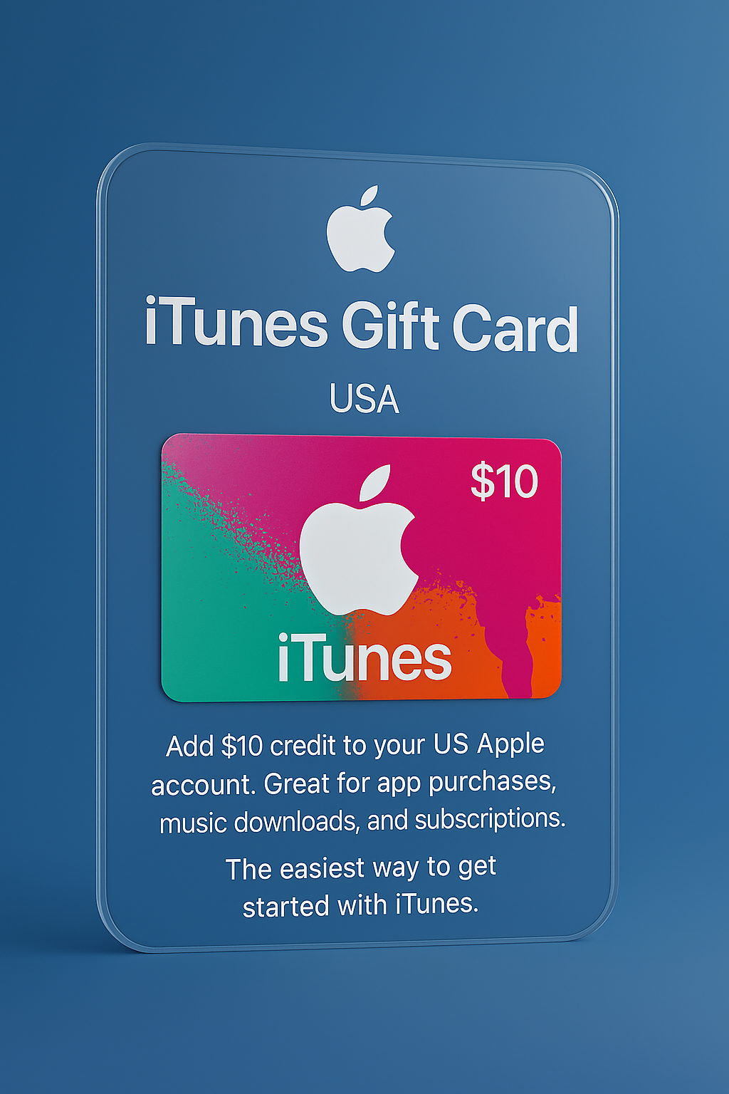 iTunes $10 Gift Card – USA