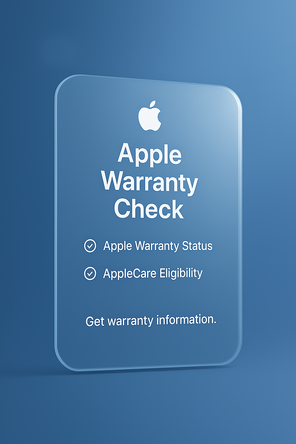 Apple Warranty & Coverage Check