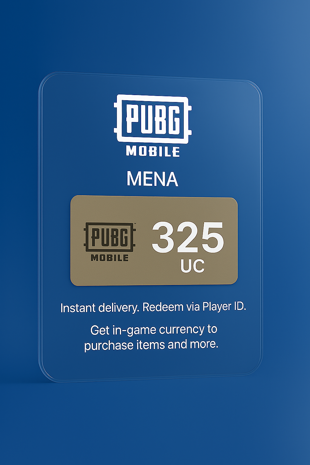 PUBG Mobile 325 UC - MENA Region